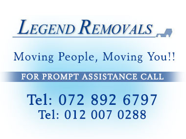 Legend Furniture Removals - Legend Furniture Removals is a family owned  furniture removals company based in Pretoria, specialising in household removals, furniture transportation, office removals and relocation services.